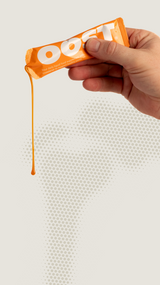 OOST ReGen & Recover sachet being squeezed