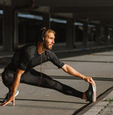 Young Man stretching